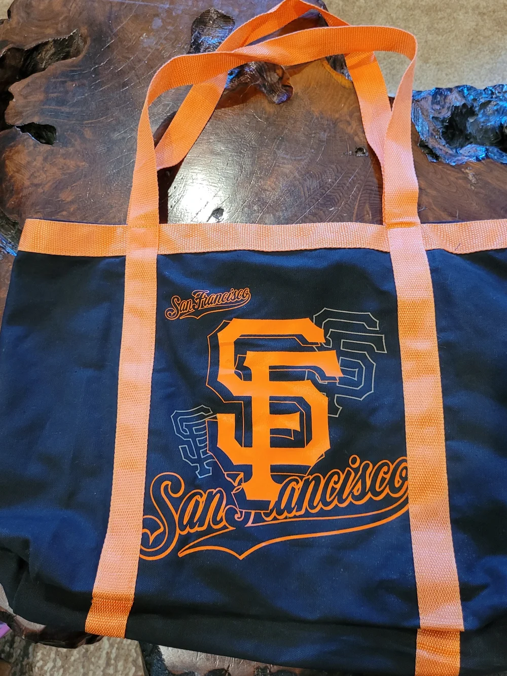 3 San Francisco Giants Tote Bags